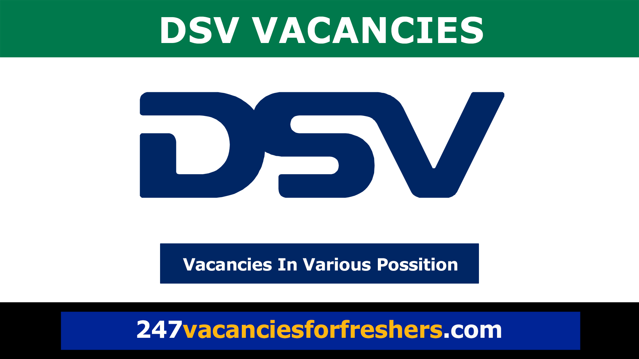 DSV Vacancies