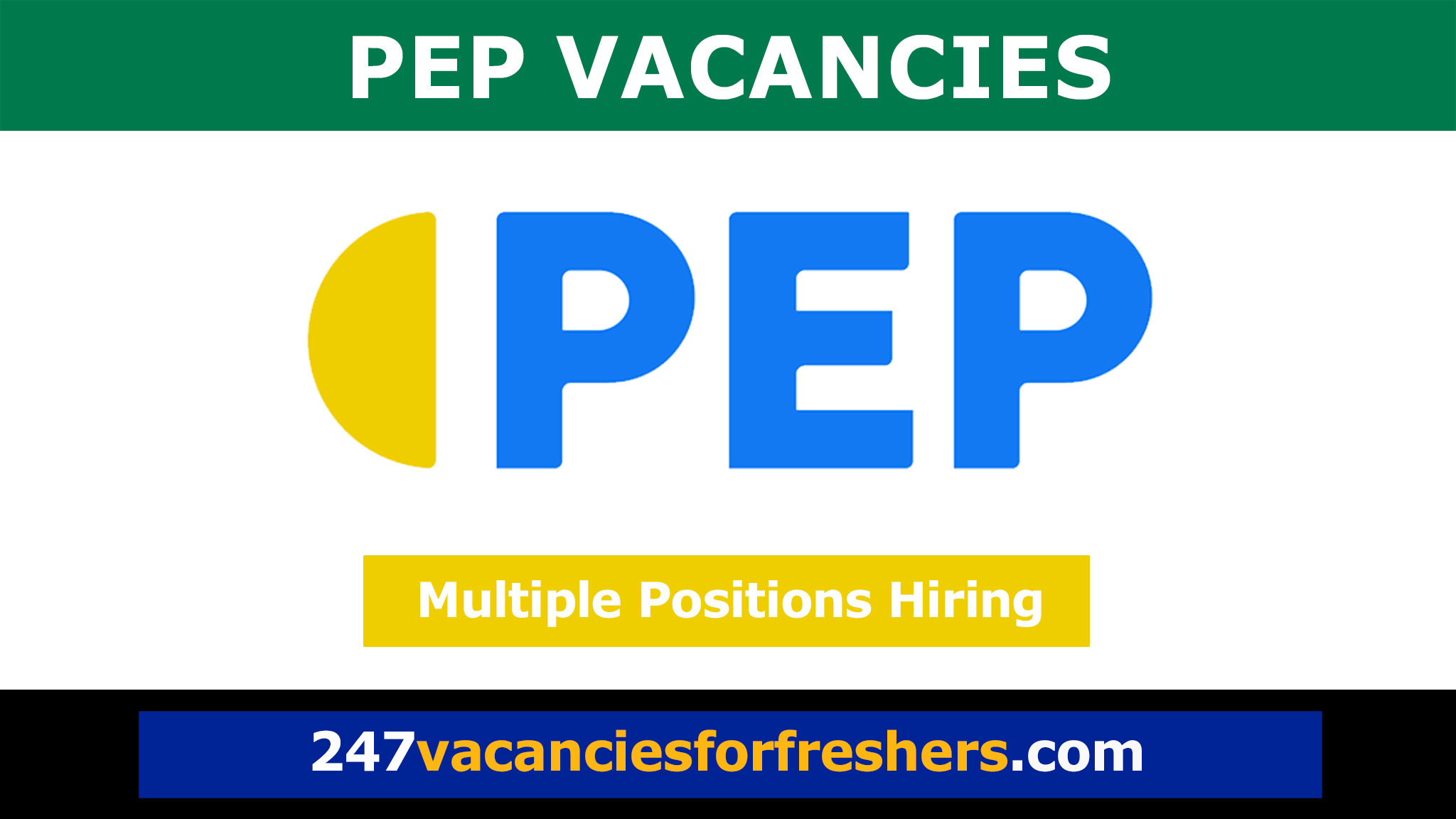 PEP Vacancies