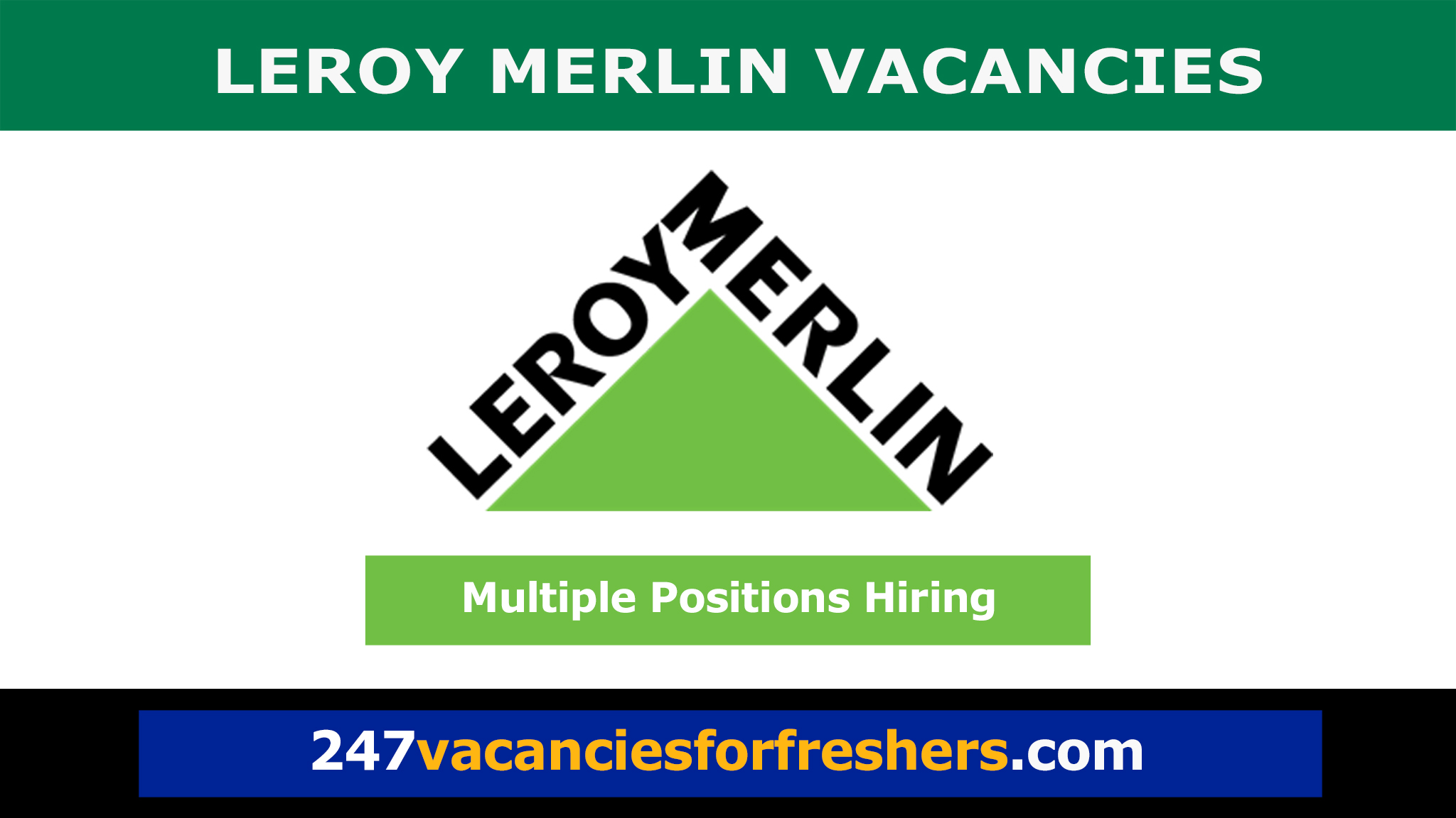 Leroy Merlin Vacancies