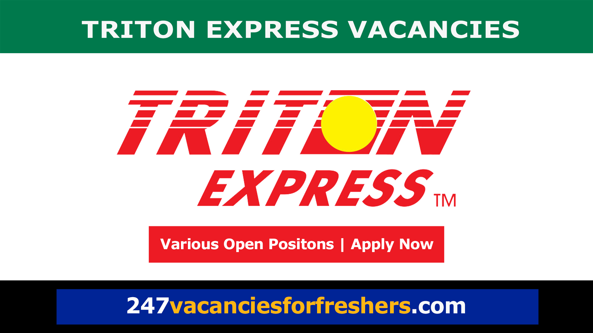 Triton Express Vacancies